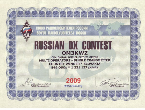 Russian DX Contest 2009
